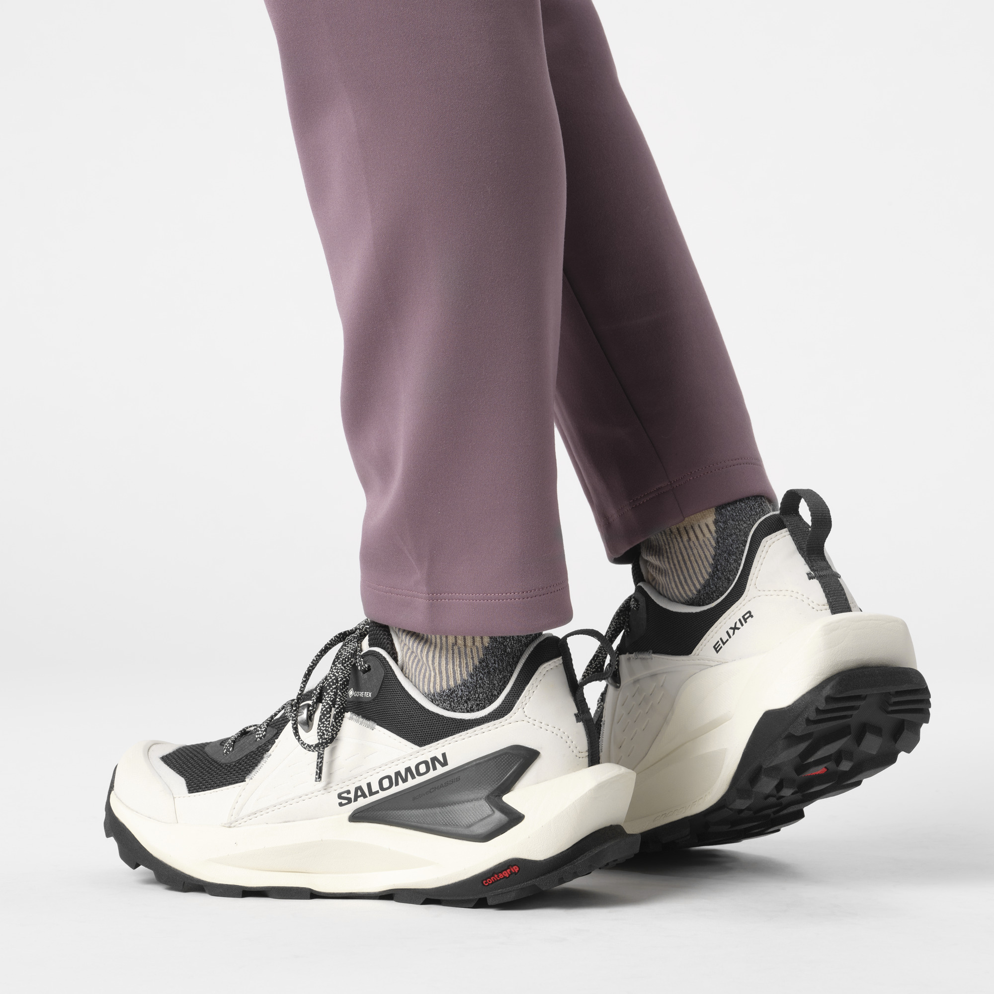 Salomon ELIXIR GTX W Vanilla Ice/Phantom/Metal | Fjellsport.no